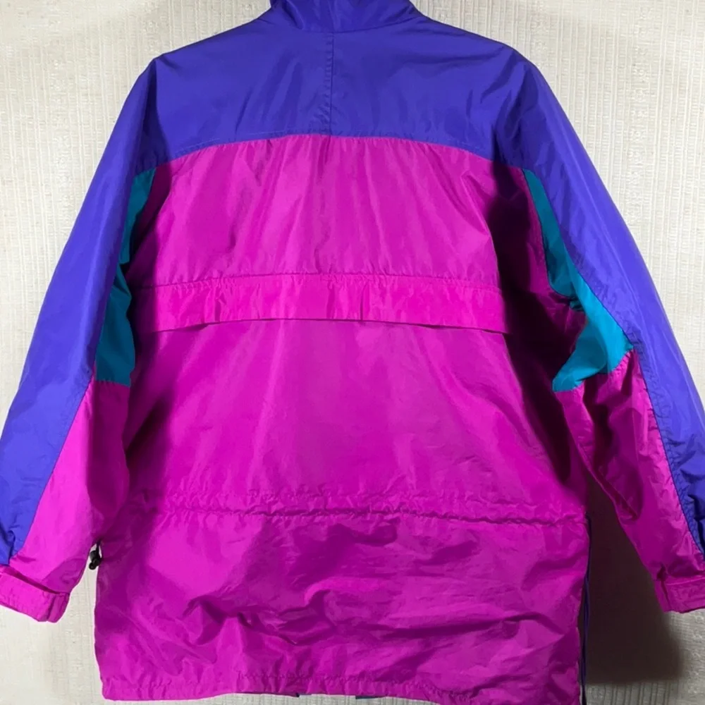 Vintage Columbia Purple, Magenta, Teal Jacket-Size Large